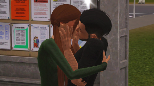 Teagan being the ever confident, flirty sim she is, made her move… 