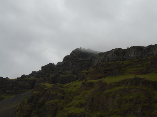 fialleril:misty hills on the southern coast of Iceland