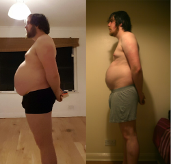 abighairythingblog:  Them gains. Left: 305lbs