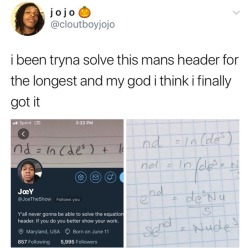 furbytheminx:  quietly-islayem: robregal:   biyaself:   chrissongzzz:  Protect them 😂🌹💯 Black Excellence at work ✊🏿  I love this lol   This is gold lol    😢beautiful    This is why I hate math, ain’t but 5 letters but If I woulda put