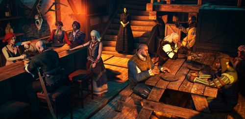 vaurrasfm: The Busy Tavern My just under the wire submission for xpsfm’s Witcher contest. My i