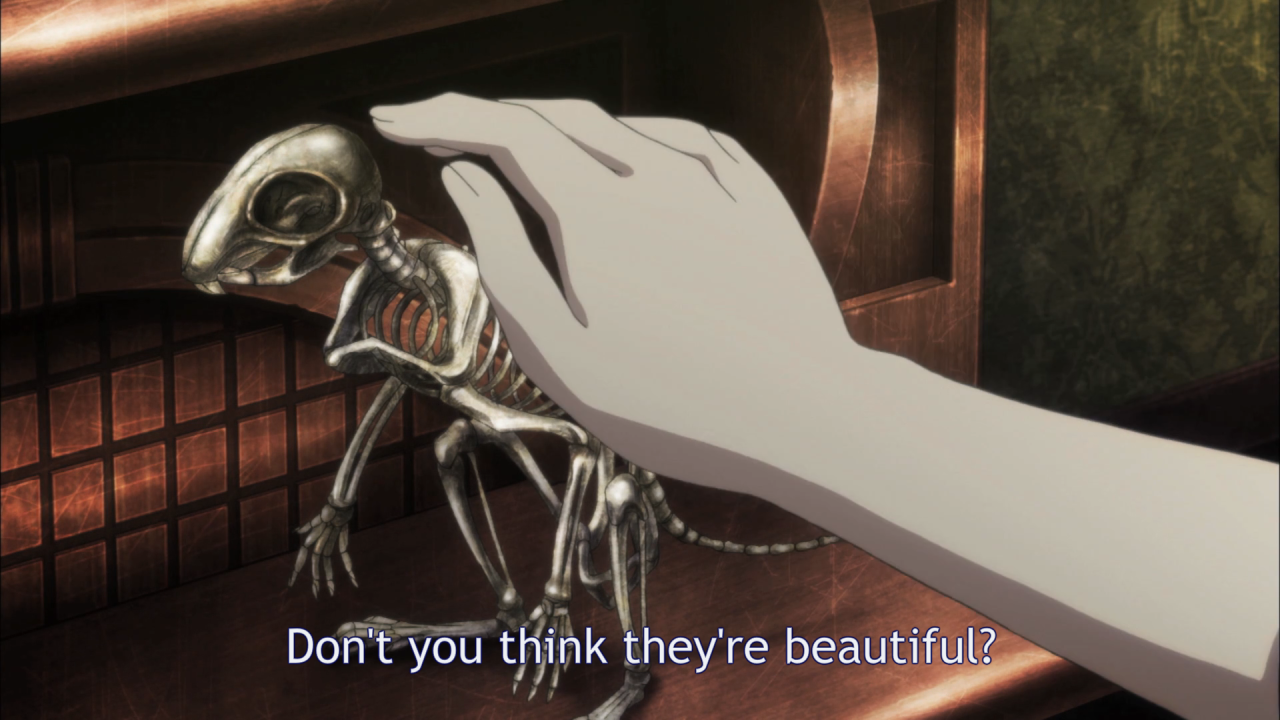 anicastes:  Bones symbolize life and embody death. 