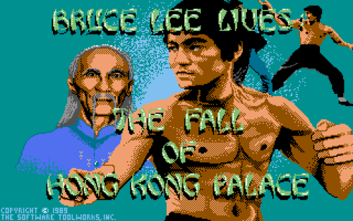 Bruce Lee Lives: The Fall of Hong Kong Palace (Mindscape, 1989)