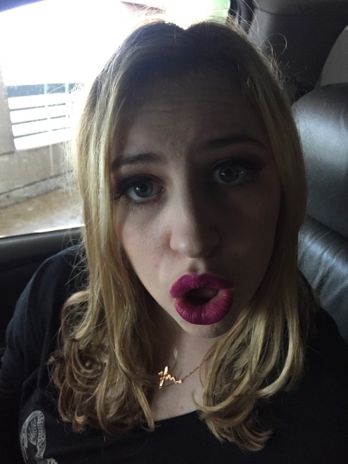 mybabygirlbubbles:  Oh my god!  When I got my makeup done like a Bimbo by brain just went blank, my tits grew 3 sizes and my mouth turned into a fuck hole.  And all I wanted was for men to value me for my body and looks, not for my silly little brain