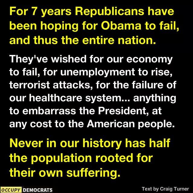 liberalsarecool:  Republicans are obsessed with disrespecting Obama as to appease