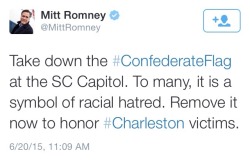 fiveblackpearls:  texasenchantment:  teenlord:  when mitt romney tweets this, that’s when you know it’s serious  it’s almost like we are living in an alternate universe  Did Hell freeze over?