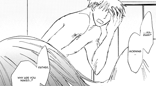 Edi's reading yaoi