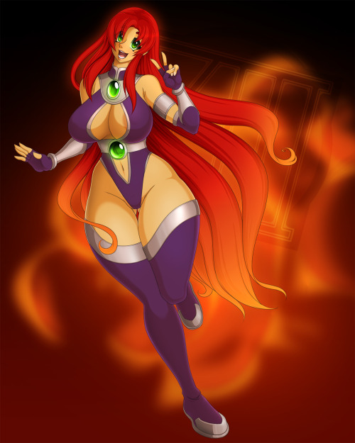 Koriand'r &ldquo;Starfire&rdquo; from Teen TitansNext on the Waifu List&hellip;No need f