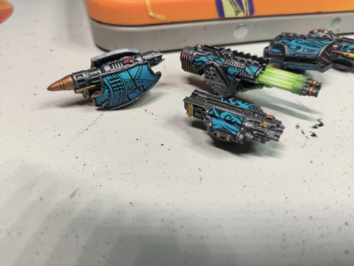 A Weekend Of Weapon Painting And Tiny Freehand!