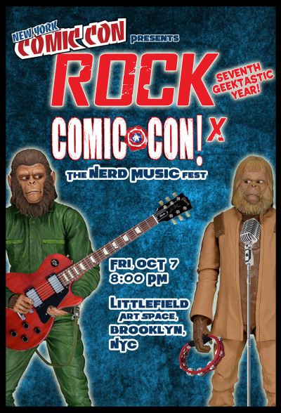 H2Awesome is BACK!!
We will be making our first appearance in NYC since 2014! Teaming up with #NewYorkComicCon to make #RockComicCon happen again!
Great bands to be announced! Getcho tix for “Rock Comic Con 10″ here:
http://rockcomiccon.com/