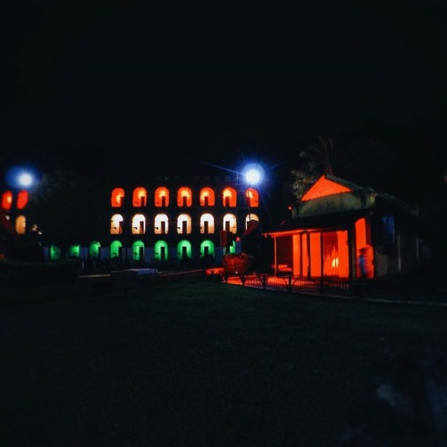 Light and sound at The #CellularJail, also known as Kālā Pānī, was a colonial prison in the #Andaman