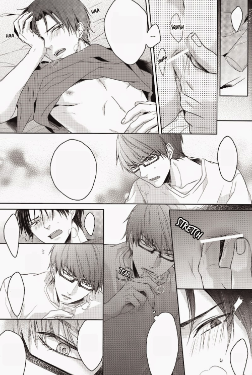 sweet-yaoi-stuff:  [Itohara] Kuroko no Basuke dj – Lucky Seventh? 