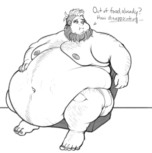 Hes A Really Hungry Boi D: