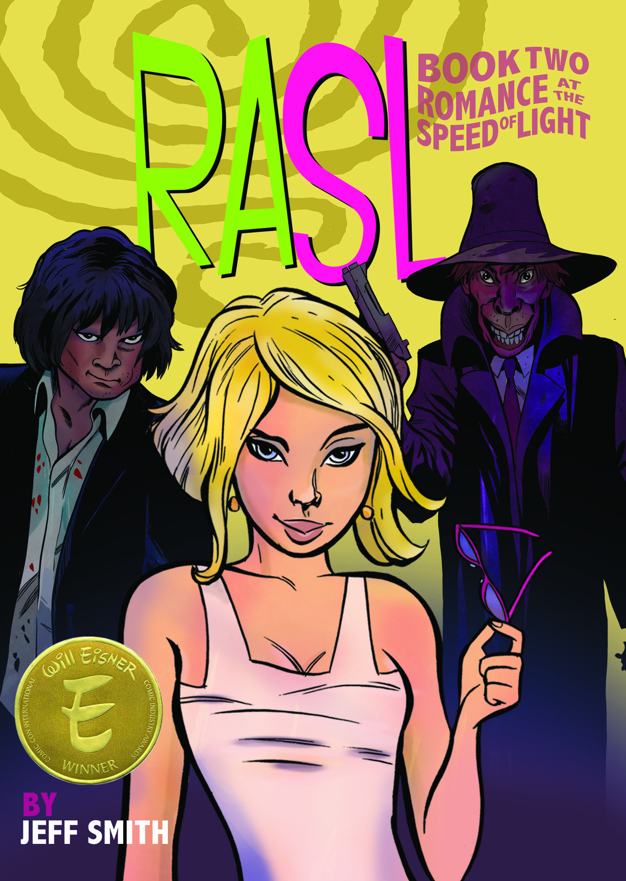 RASL Book Two (ISBN 9781888963670) is shipping in September! Reserve your copy with your favorite comics shop using preorder code SEP181683. Order forms will be included in PREVIEWS on August 29th!