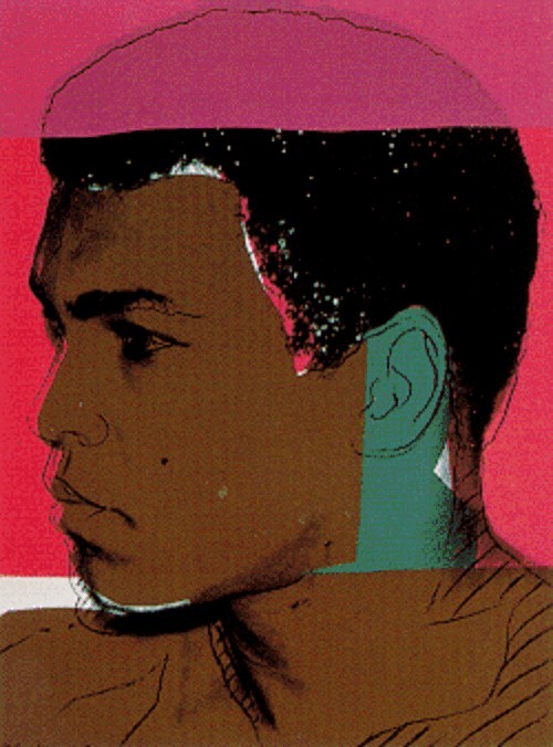artist-andy-warhol: Muhammad Ali, 1978, Andy Warhol