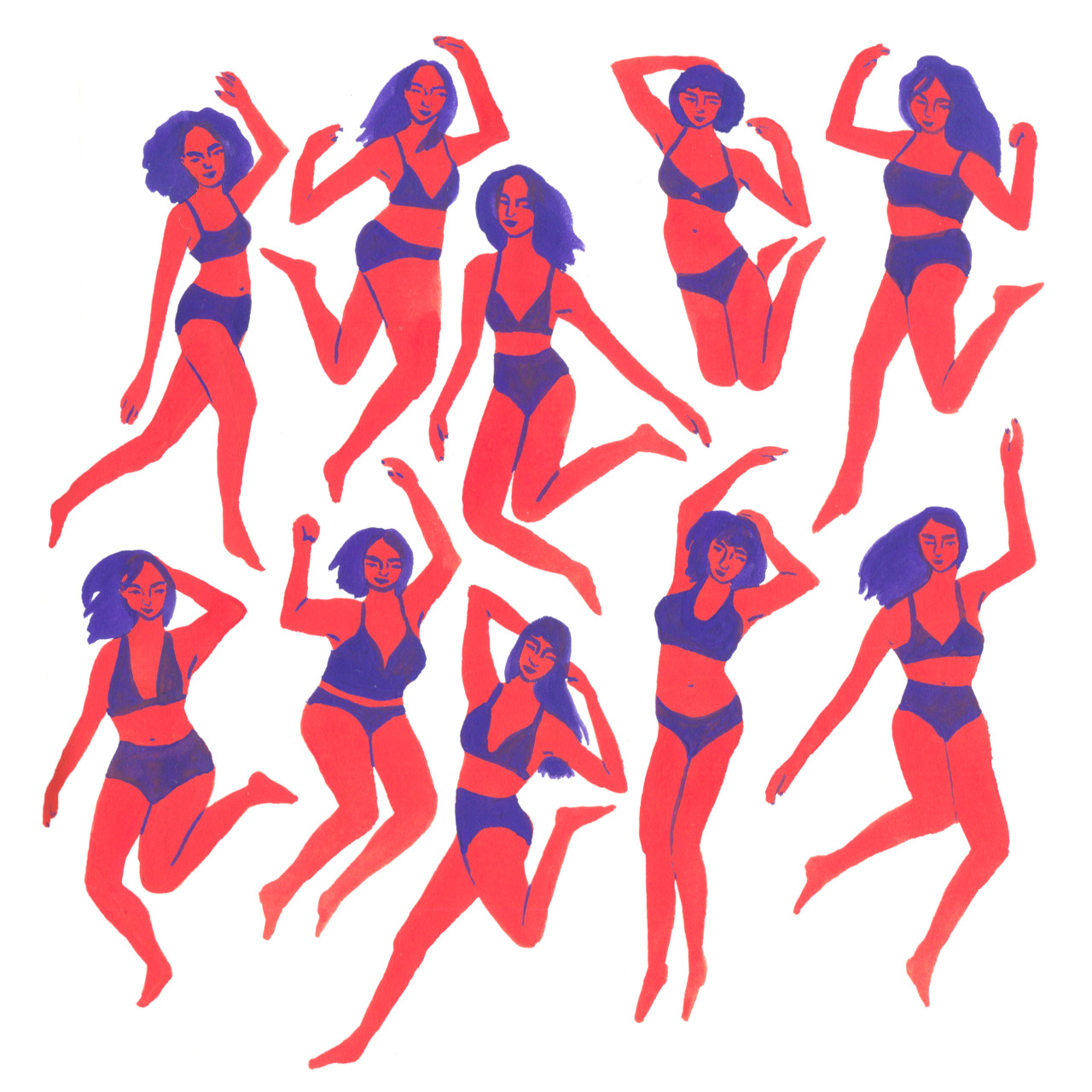 leahreena:  a little underwear dancing for the new year (I’ve had a few requests