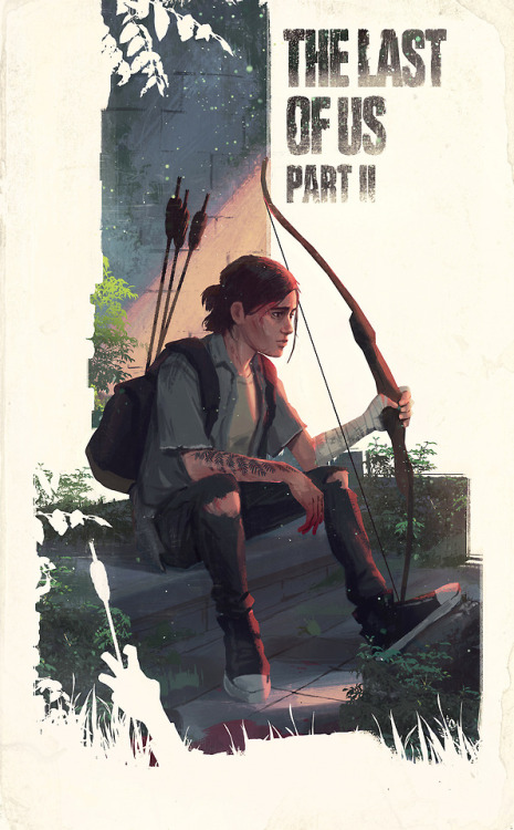 dannyburgess: Ellie, a bit of unofficial The Last Of Us part II art 