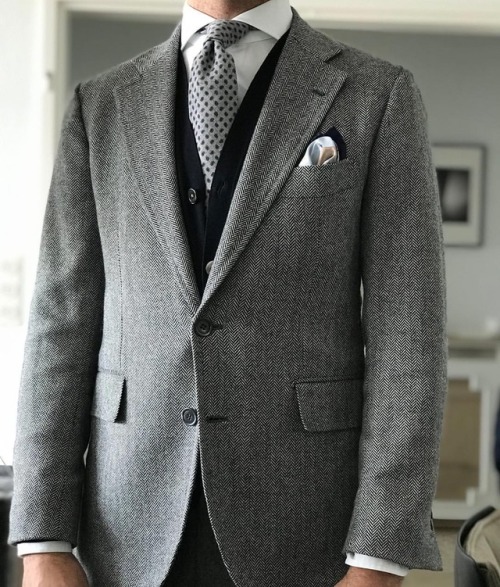 If there had to be one cashmere sportcoat in a men’s wardrobe, I’d vote for this herringbone By @ora