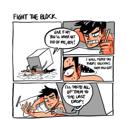 everydaycomics:  Killing your art blocks