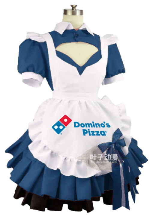 moonwiggler:matching pizza dresses i made for ur pizza cafe ur gunna open up