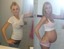 obgyn-ville:  Her beautiful growing pregnancy.