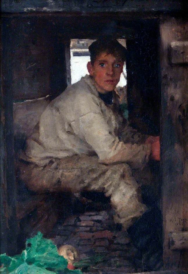 monsieurlabette: Henry Scott Tuke - Cabin Boy 