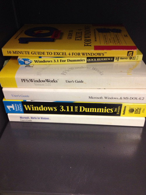 stunningpicture:  Elderly neighbor gave me these after her husband passed away. She knows that I work with computers. I said thank you.  That’s so cute…