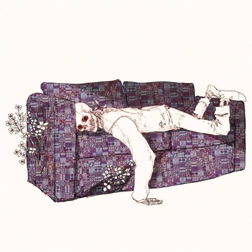 "Taking a nap"