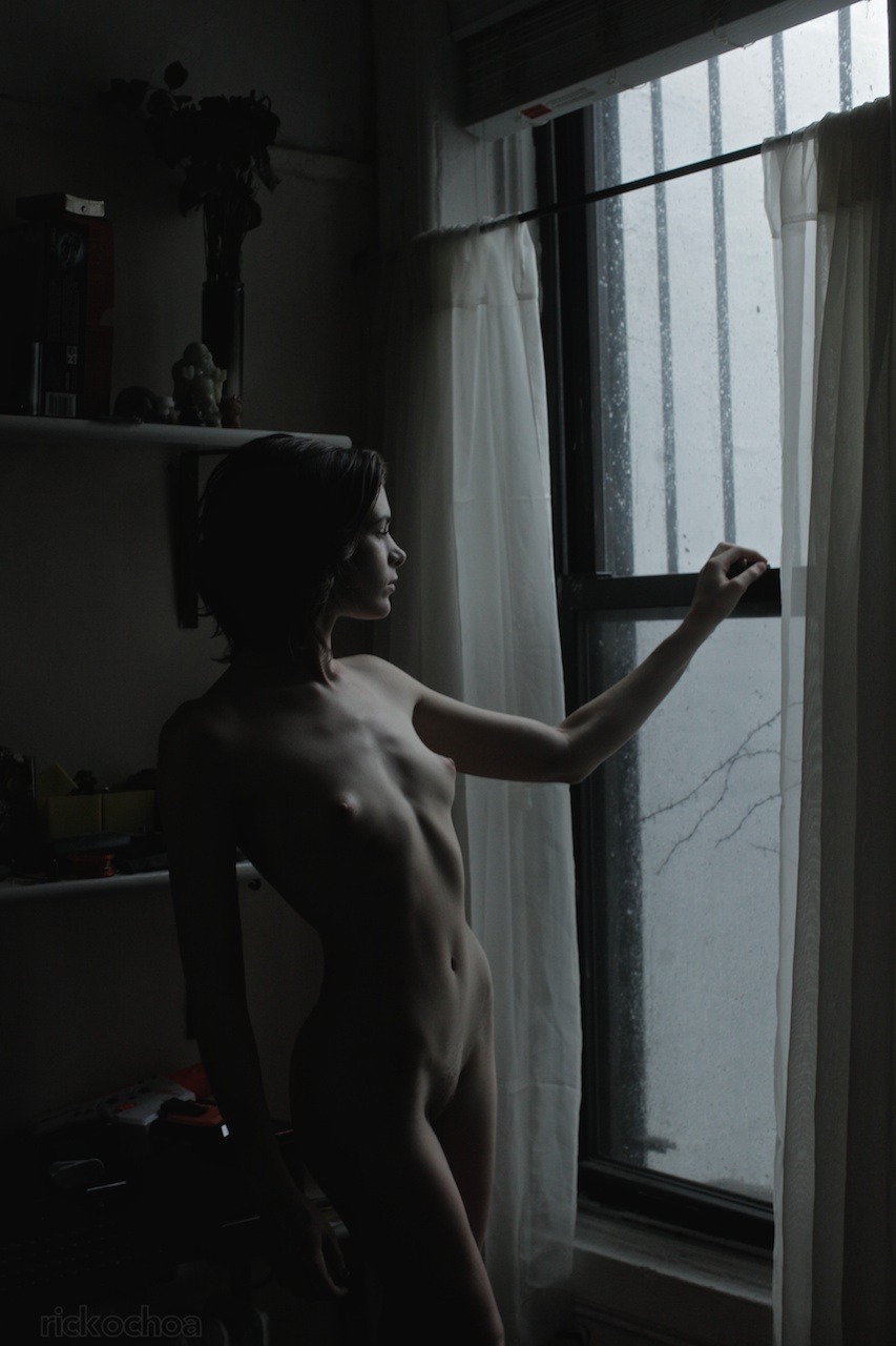 tmpls:  transientrandom:  diana • to know that you were dreaming  Me at the window.