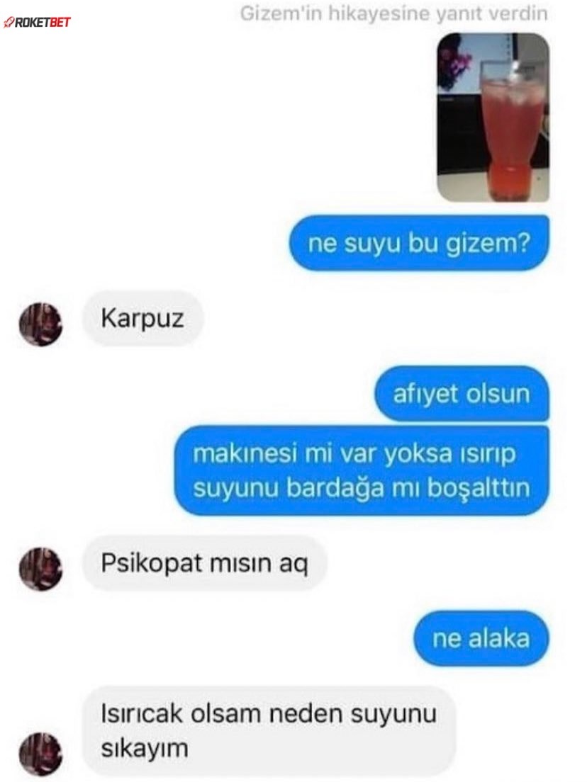 şöyle gireceksin muhabbete...