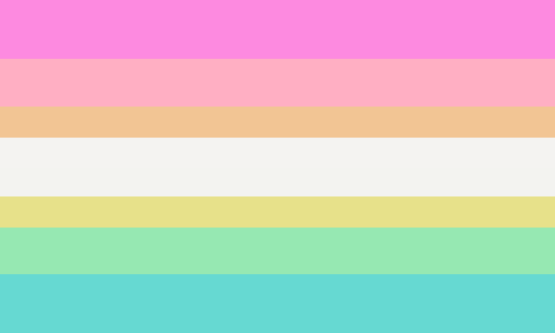 tuskact5: i made some cute trans feminine gay man and trans masculine gay man flags by overlaying th