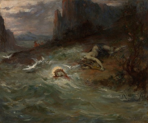 twirld:The Death Of Orpheus (ca.1870) Henri Leopold Lévy The Art Institute of Chicago 