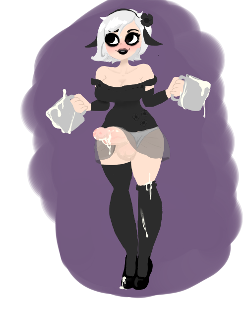karlaaldanafuta:  After loosing her job at the K’s Futa Milk Bar (for unspecified reasons)… she find herself looking for a full time job that fully take advantage of her abilities …Right now she’s at an job interview (that consists in filling