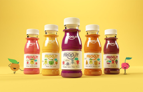 Cutest smoothie brand designed by Sweety Brand Studio