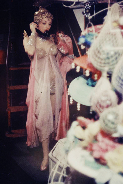 bellecs:Backstage at Latin Quarter, photographed by Gordon Parks