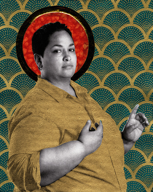 glsen:  Queer Icons, a breathtaking multimedia photography project by Mexican-American artist Gabrie