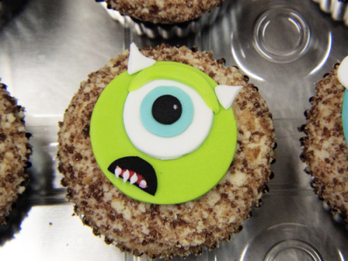 Monsters Inc Cupcakes