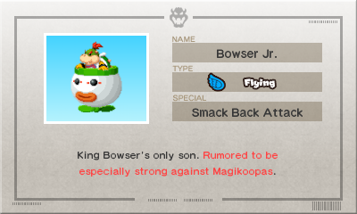 ink-larry:All Koopaling + Bowser Jr.’s descriptions in Mario & Luigi Superstar Saga + Bowser’s M