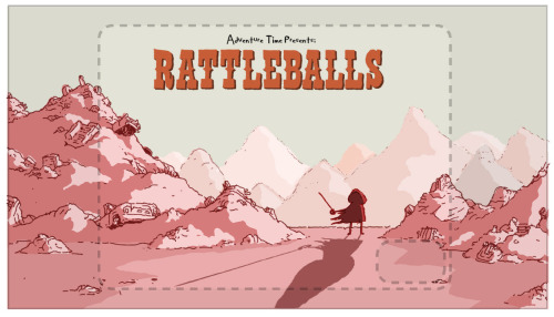 Rattleballs - title card designed by Andy Ristaino painted by Nick Jennings