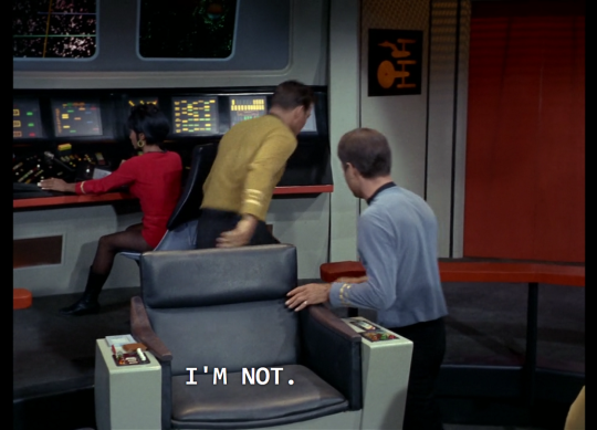 TRK-0053 Star Trek Sulu on Bridge 1" Cloisonne Metal Pin 