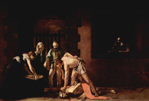 spiritandteeth: Caravaggio | The Beheading of Saint John the Baptist Berliner Philharmonik