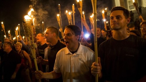 socialistexan:  @sekuwido   See, this is what happens when people live in insular bubbles and think politics only happens in closed rooms and debate floors. People who aren’t targeted by Neo-Nazis believe the Nazis don’t actually exist, that they