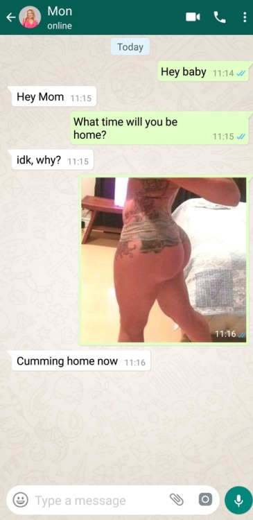 lovedbysum: Be right home mommy