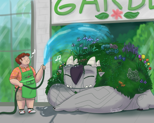eurazba:Flower shop/Garden Shop au where trolls can go in the sun and grow plants on themselves, Tob