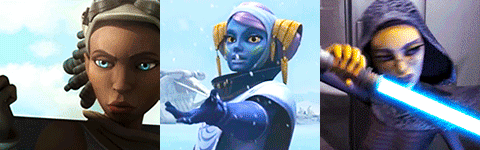 demhrya:Women of Star WarsShaak Ti · Aayla Secura · Luminara Unduli · Hera Syndulla · Ahsoka Tano · 