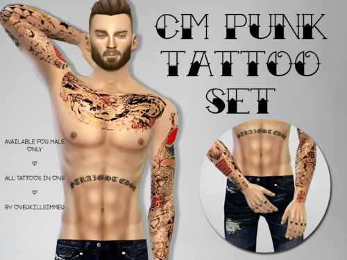 Step Into The Ring With CM Punk Tattoos  Tattoodo