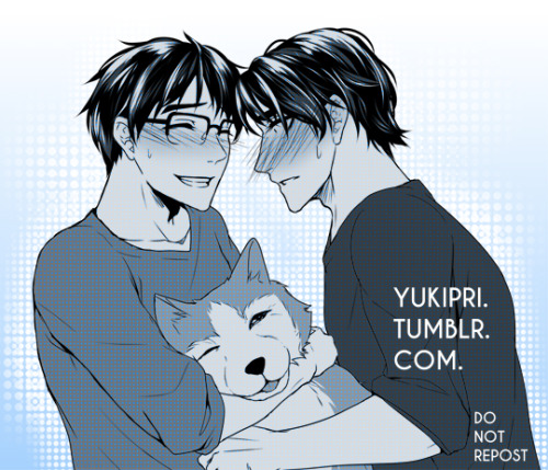 yukipri:  Some Seung-Gil x Yuuri <3Sorta meant to be a belated b-day present for husky boy (6/6!) but was also requested by my patrons on Patreon~~~PLEASE DO NOT REPOST, EDIT, TRANSLATE, OR OTHERWISE USE MY ART. More detailed rules available on my