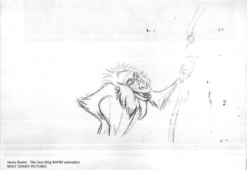 Animator: James BaxterCharacter: RafikiFilm: The Lion King (1994)Studio: Walt Disney PicturesSource: