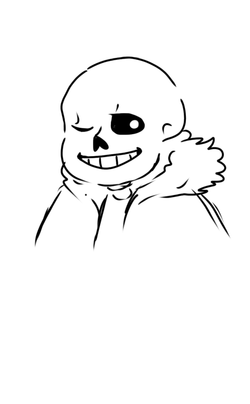 I Tried Drawing Sans For The First Time
