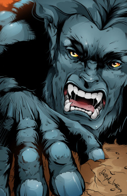 extraordinarycomics:  Beast by Leigh Jeffery.